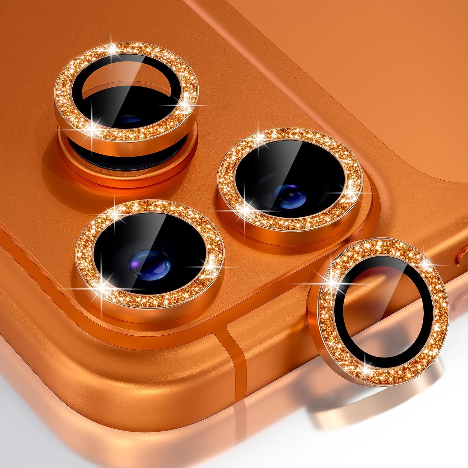 Phone Cases Orange - Funda protectora de lente de cámara