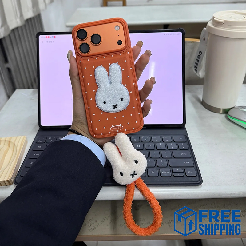 Phone Cases Orange - Linda Carcasa de Teléfono Miffy Compatible