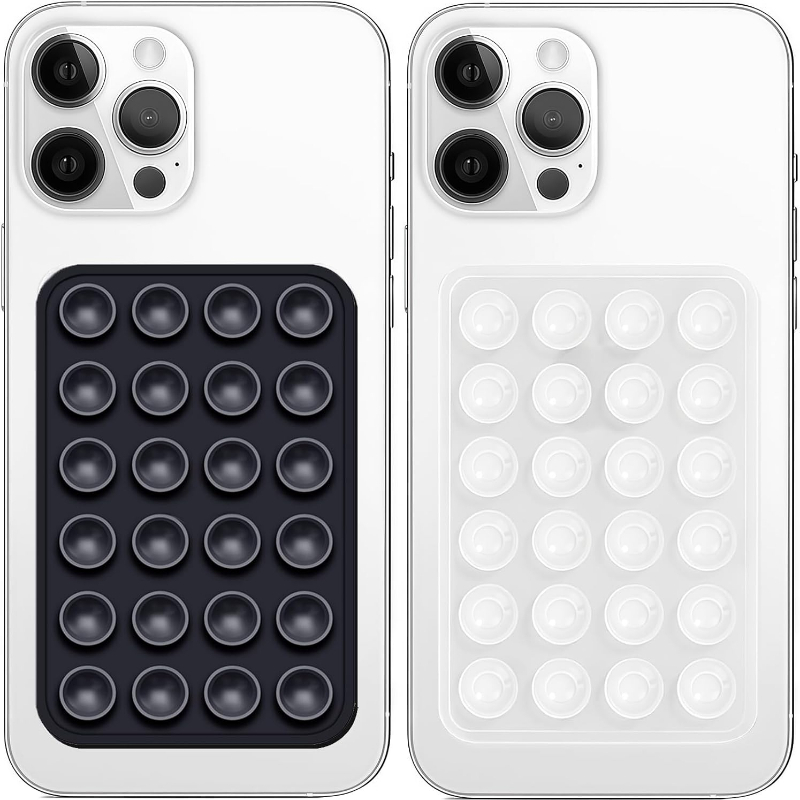 Phone Cases With Stand - Soporte de silicona multifuncional con ventosa