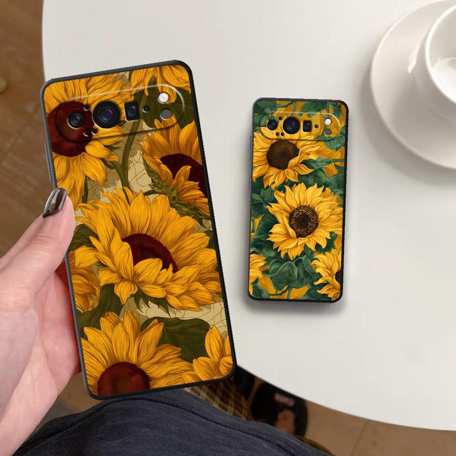 Phone Cases Pixel 10 - Funda protectora para teléfono Sunflower Sea