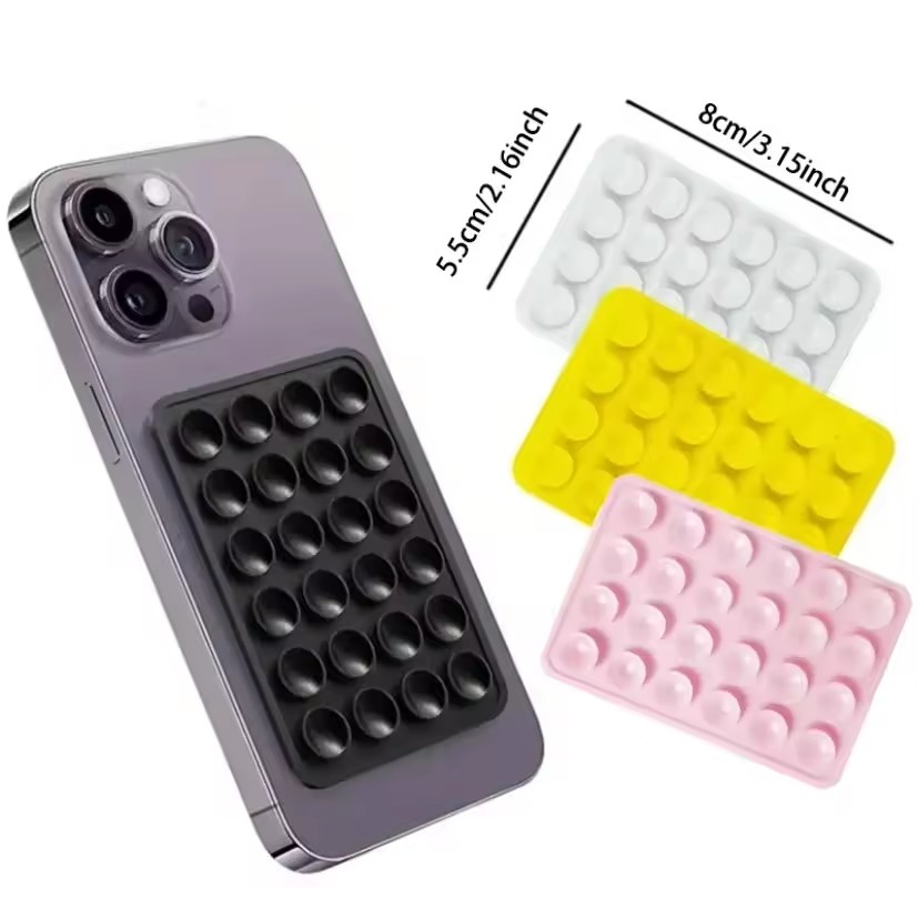 Phone Cases With Stand - Alfombrilla de silicona con ventosa para