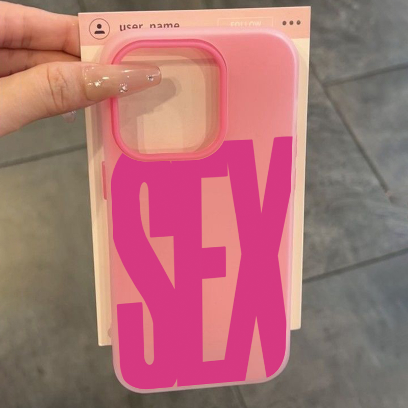 Phone Cases Girly - Funda de teléfono con estampado sexual