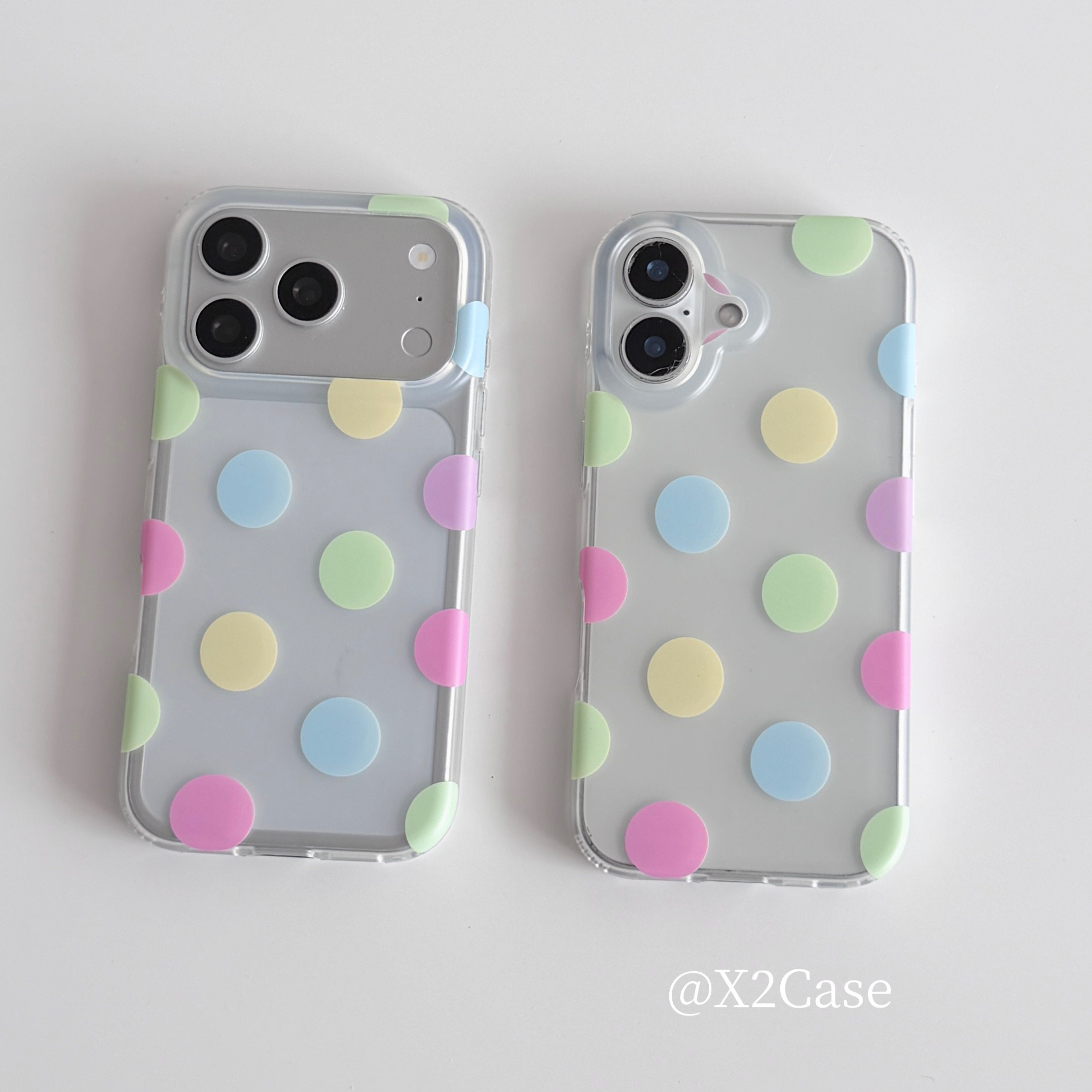 Phone Cases Polka Dot - Funda de teléfono mate con lunares