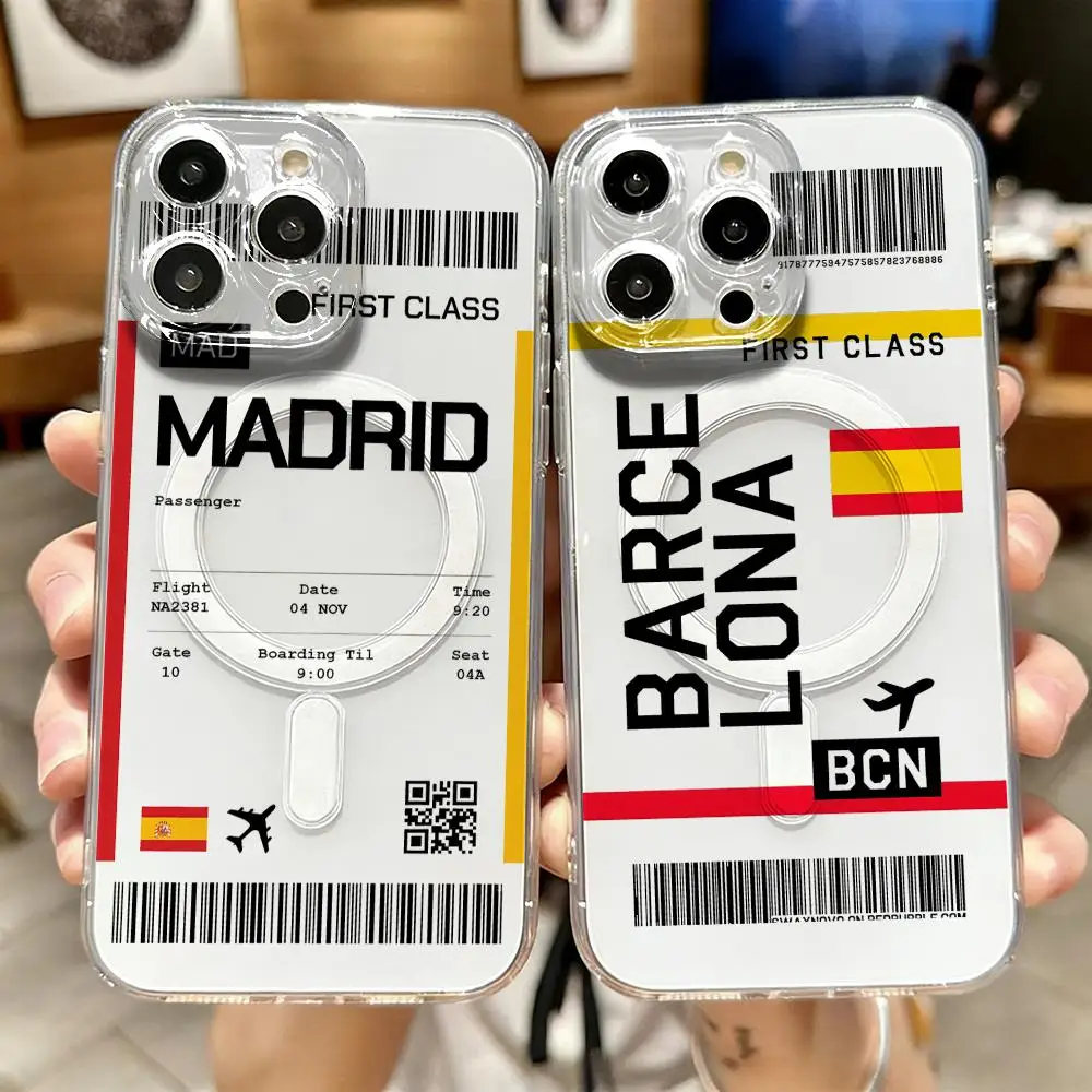 Phone Cases Magnetic - Funda para iPhone 17 16 15