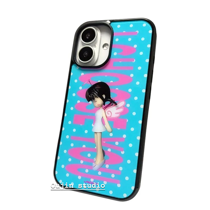 Phone Cases Polka Dot - Funda de silicona a prueba de