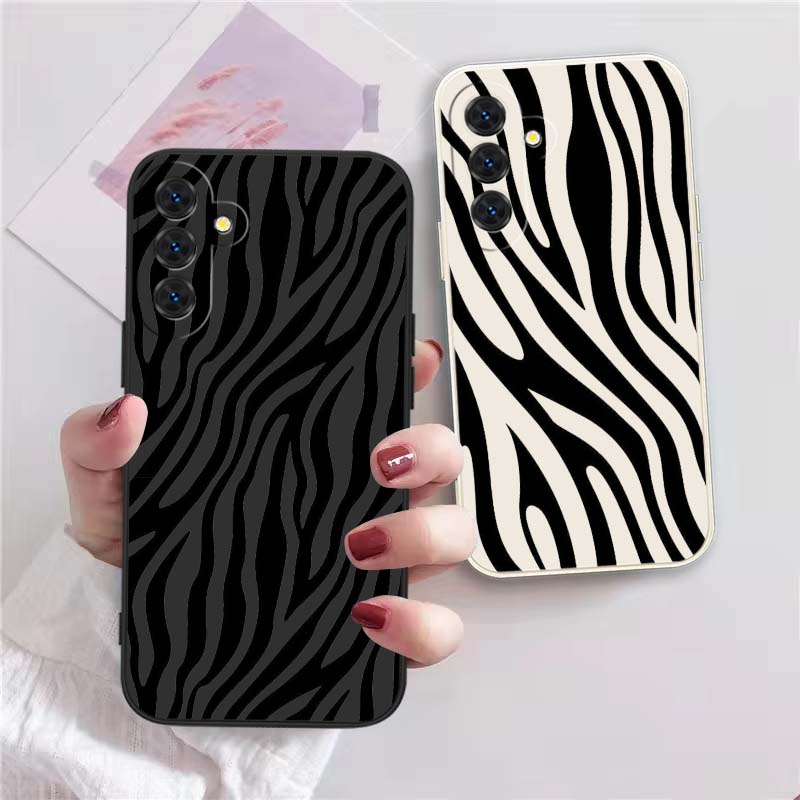Phone Cases Zebra - Funda Protectora Líquida Creativa con Diseño