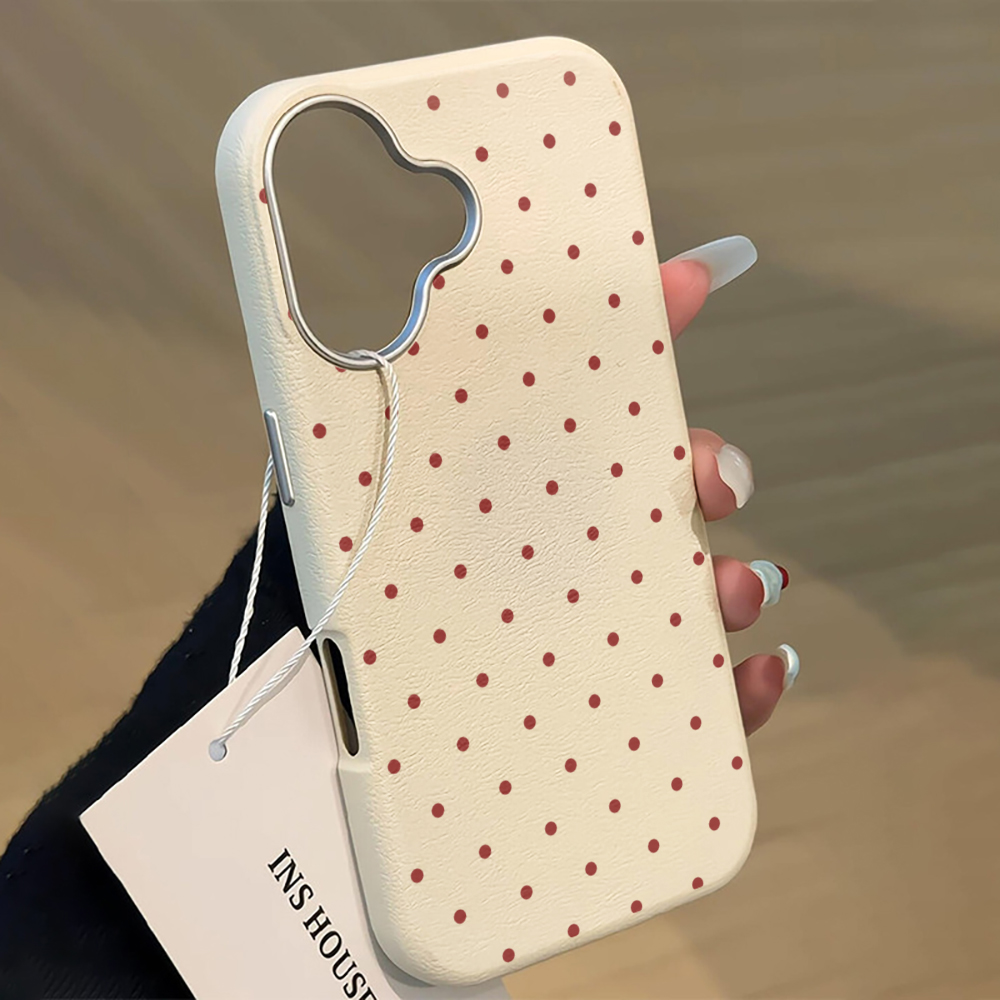Phone Cases Polka Dot - Funda de teléfono Ins Lovely Polka