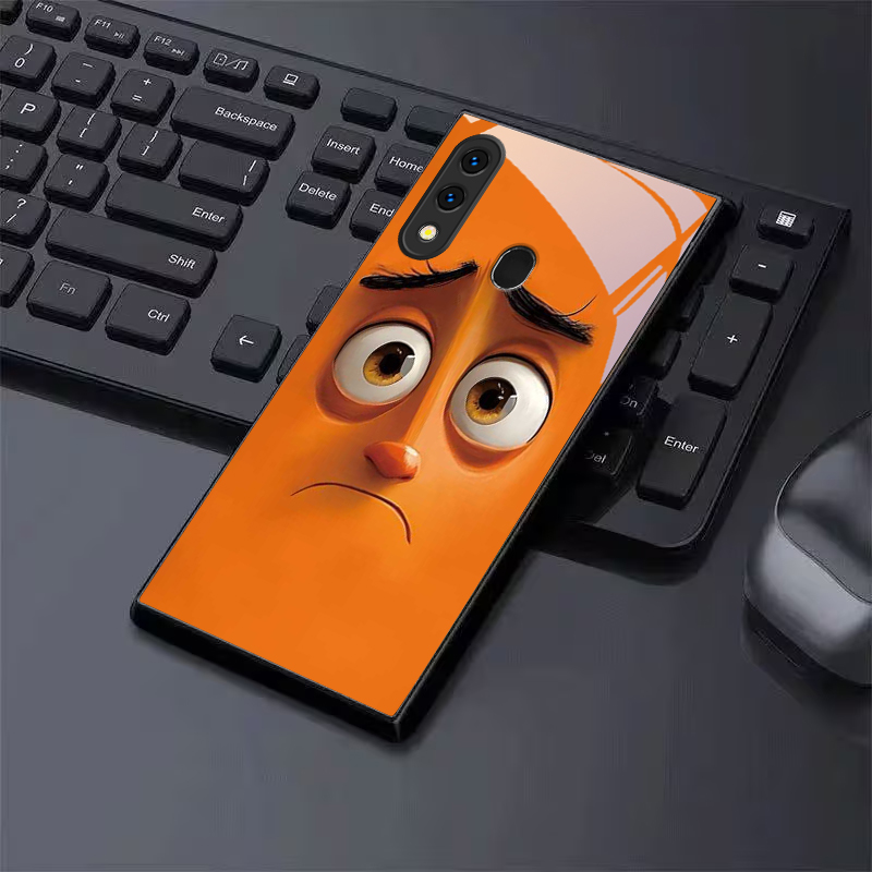 Phone Cases Orange - Funda de teléfono Pouty Orange Buddy