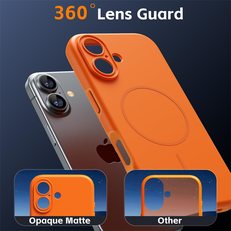 Funda Magnética de Silicona Su - Phone Cases Orange reseña y precio