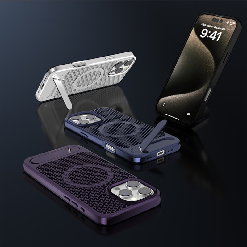 Funda de teléfono magnética co - Phone Cases With Stand reseña y precio