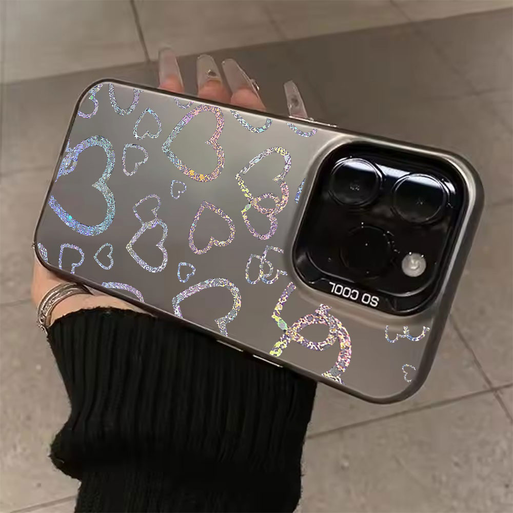 Funda con estampado de corazon - Apple Iphone 15 Pro Max reseña y precio