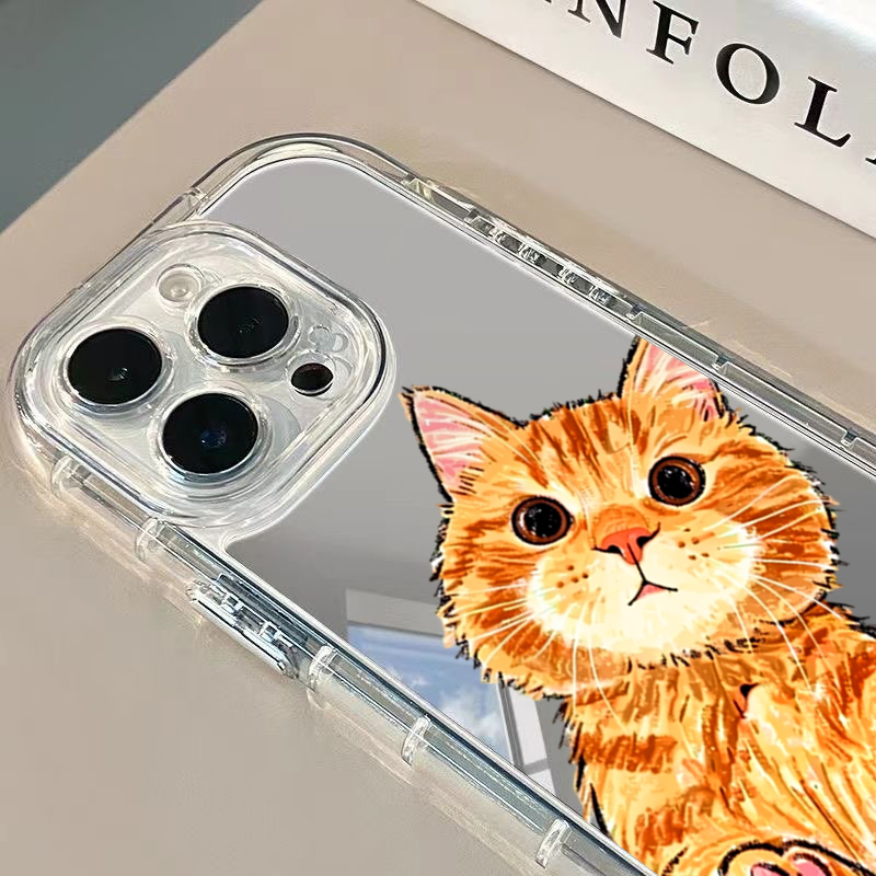 Funda de Teléfono con Espejo d - Phone Cases Orange reseña y precio