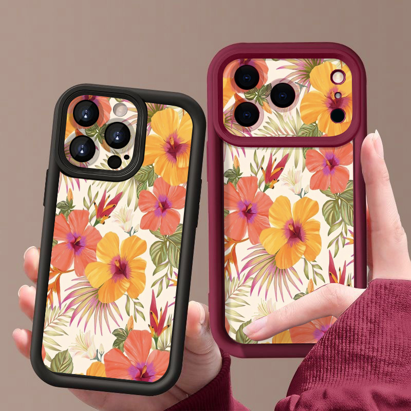 Funda de Teléfono TPU con Patr - Phone Cases Orange reseña y precio