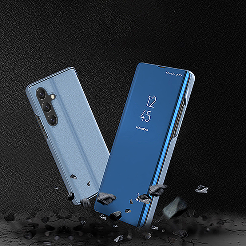 Funda de lujo con tapa de espe - Phone Cases With Stand reseña y precio