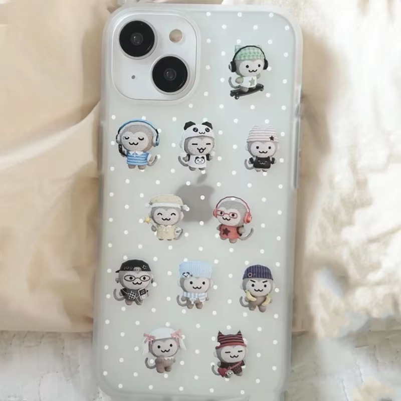 Funda de teléfono Simple Kawai - Phone Cases Polka Dot reseña y precio