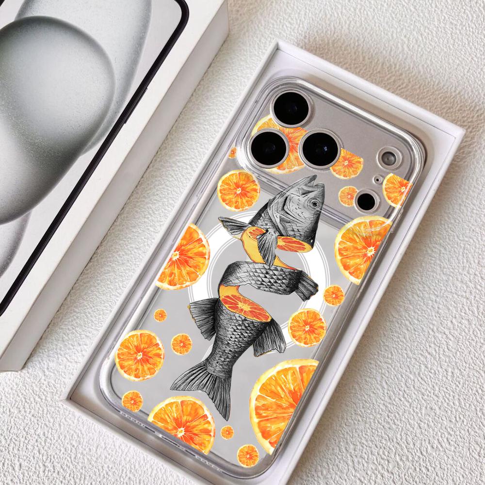 Funda Magnética Transparente O - Phone Cases Orange reseña y precio