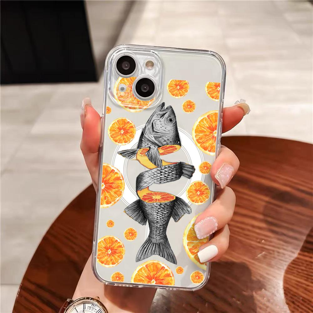 Funda Magnética Transparente O - Phone Cases Orange reseña y precio