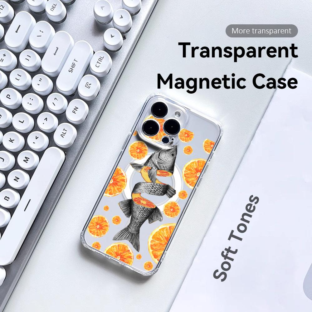 Funda Magnética Transparente O - Phone Cases Orange reseña y precio