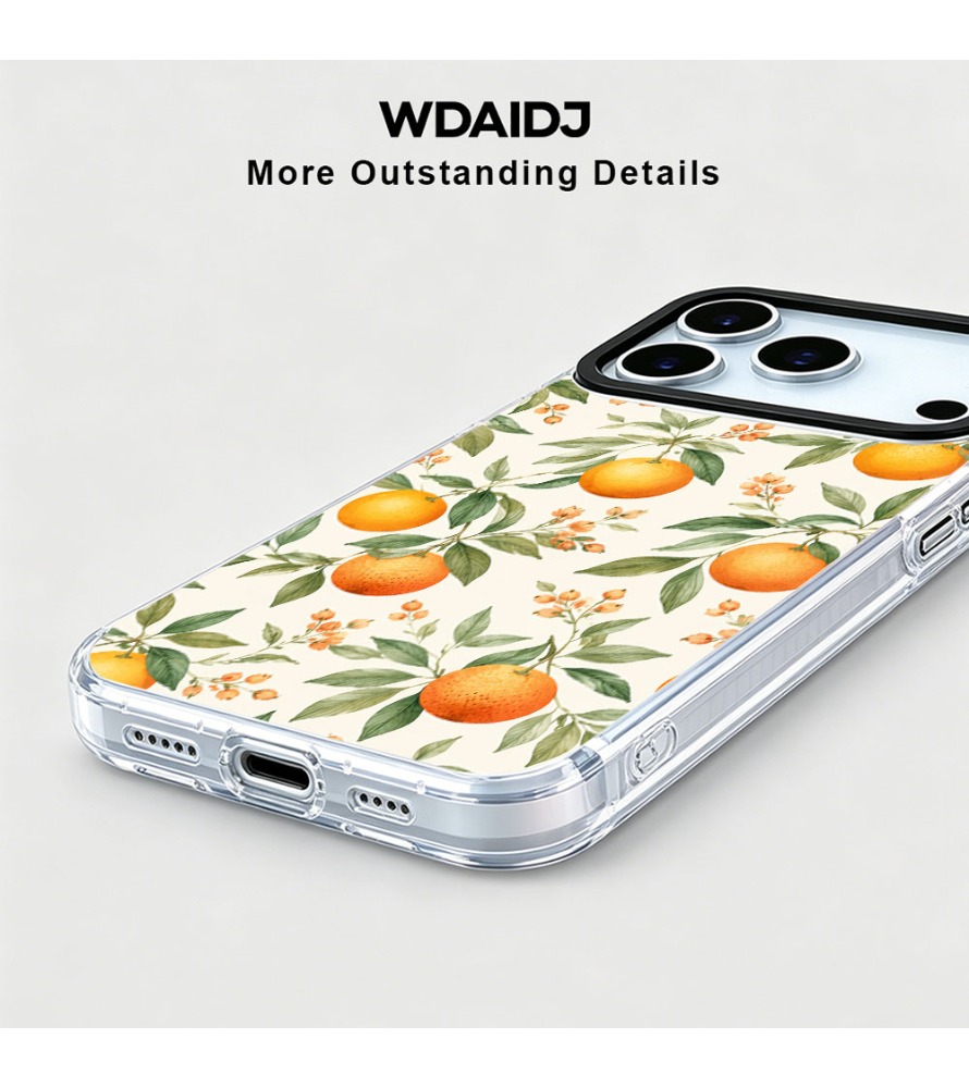 Funda Transparente para Teléfo - Phone Cases Orange reseña y precio