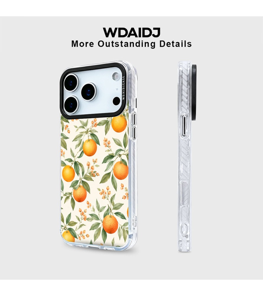 Funda Transparente para Teléfo - Phone Cases Orange reseña y precio