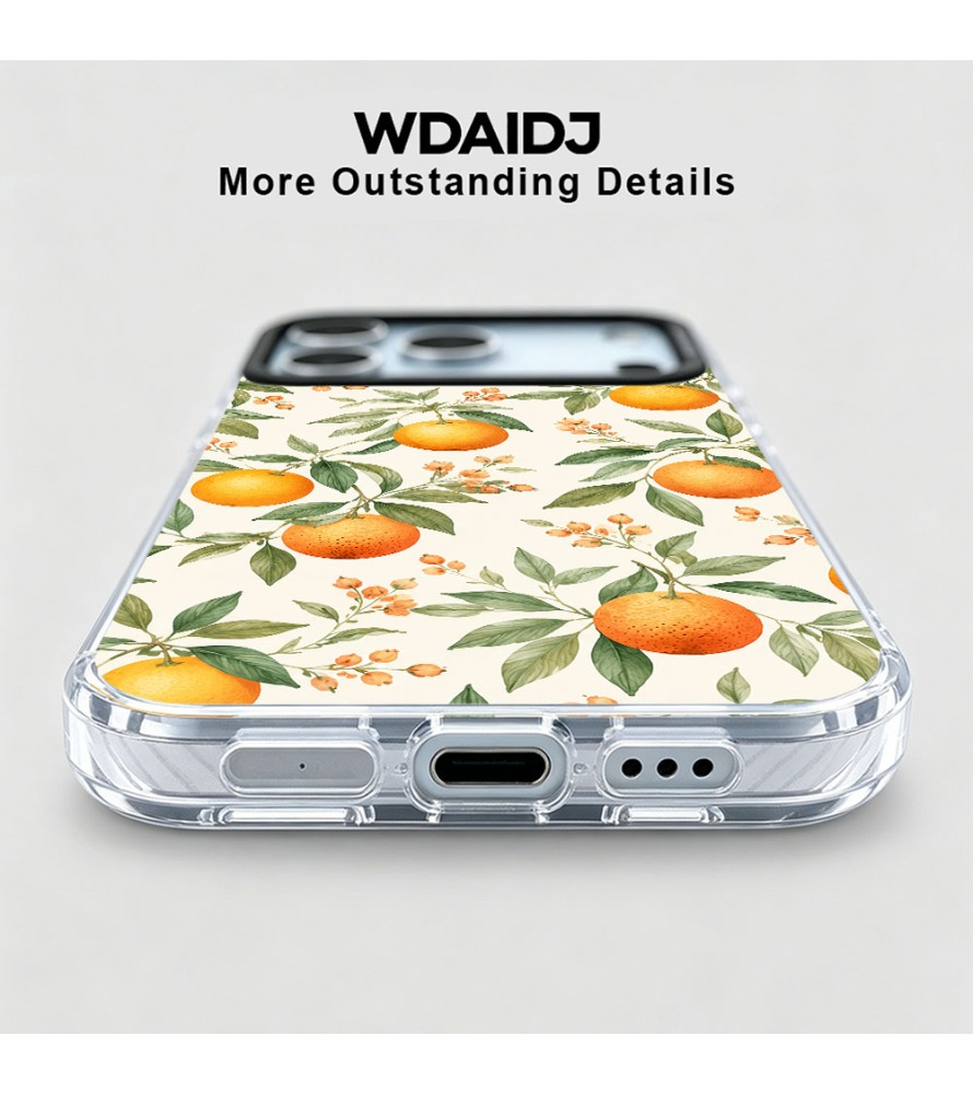 Funda Transparente para Teléfo - Phone Cases Orange reseña y precio