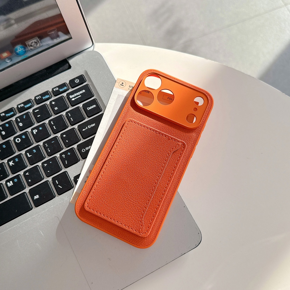 Funda de teléfono con tarjeta  - Phone Cases Orange reseña y precio