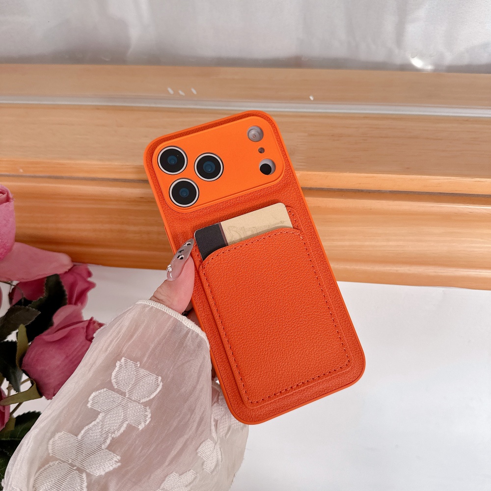 Funda de teléfono con tarjeta  - Phone Cases Orange reseña y precio