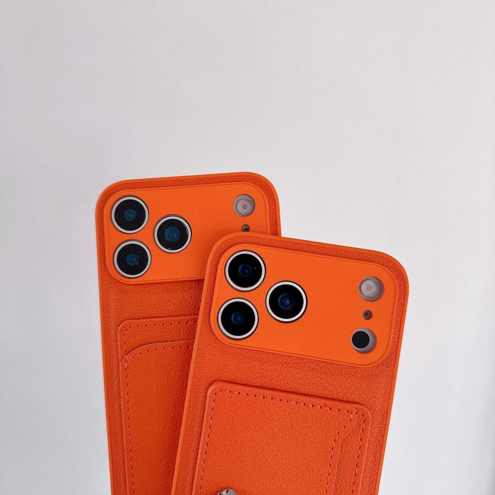 Funda de teléfono con tarjeta  - Phone Cases Orange reseña y precio