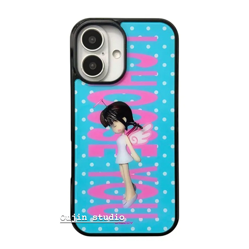 Funda de silicona a prueba de  - Phone Cases Polka Dot reseña y precio