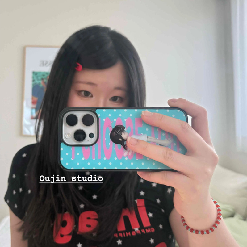 Funda de silicona a prueba de  - Phone Cases Polka Dot reseña y precio